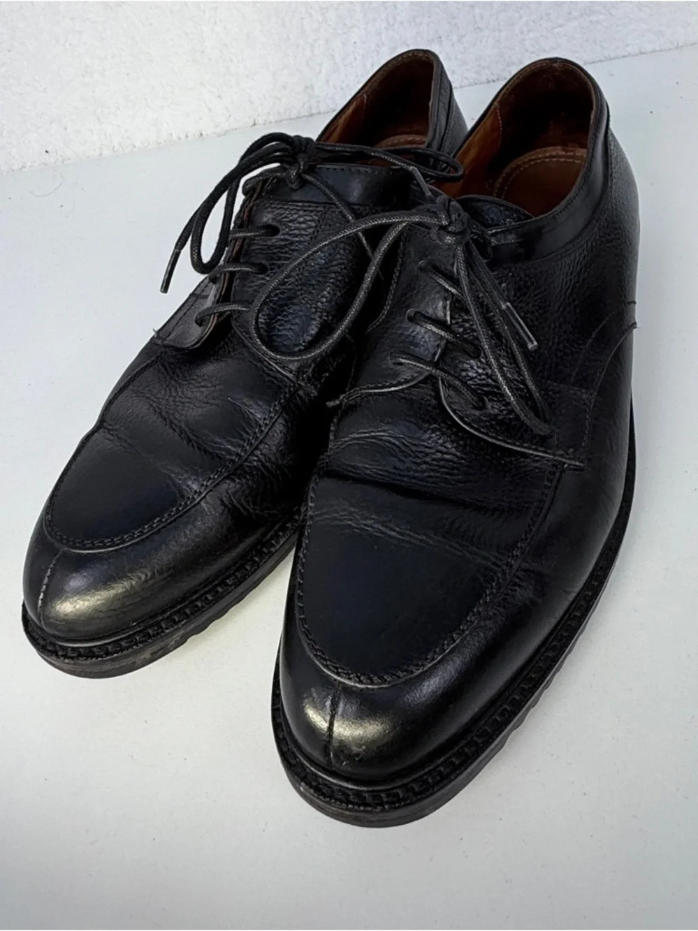 Cole Haan Black Leather Oxford Dress Shoes Mens 11 Classic Lace Up